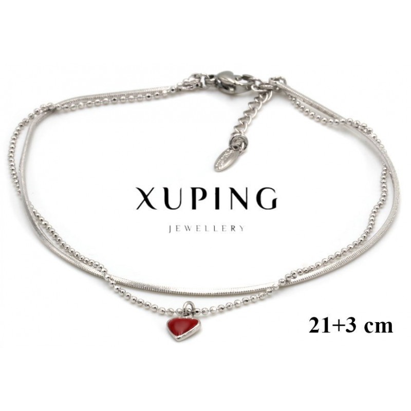 Bransoletka rodowana - Xuping - MF4150