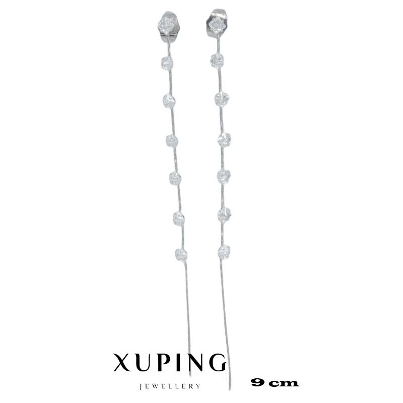 Kolczyki rodowane Xuping - MF2850