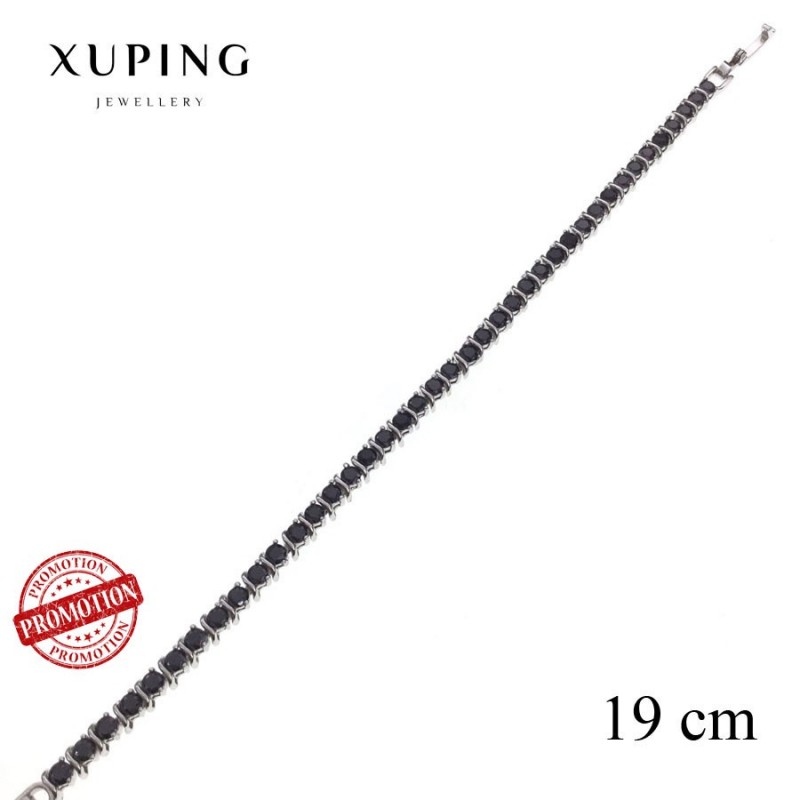 Bransoletka rodowana - Xuping - MF2760-2
