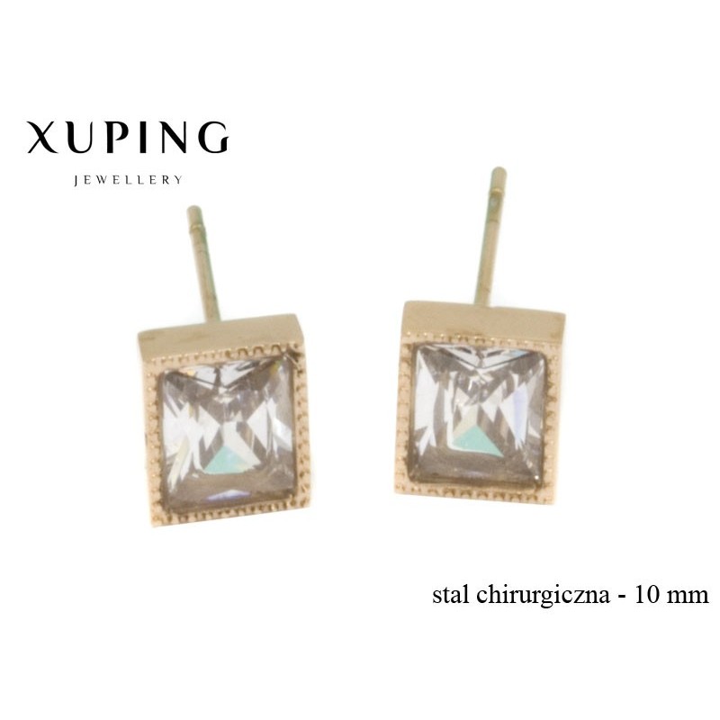 Kolczyki ze stali chirurgicznej Xuping - MF4539