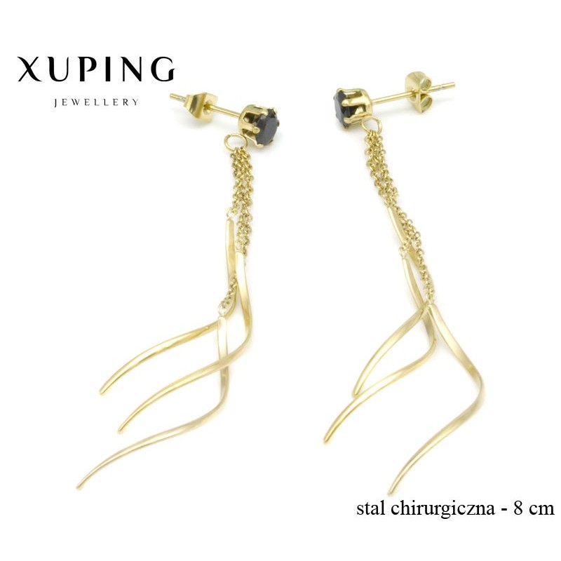 Kolczyki ze stali chirurgicznej Xuping - MF4597