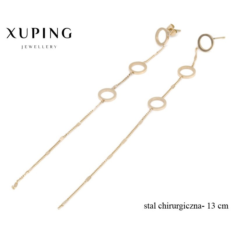 Kolczyki ze stali chirurgicznej Xuping - MF4544