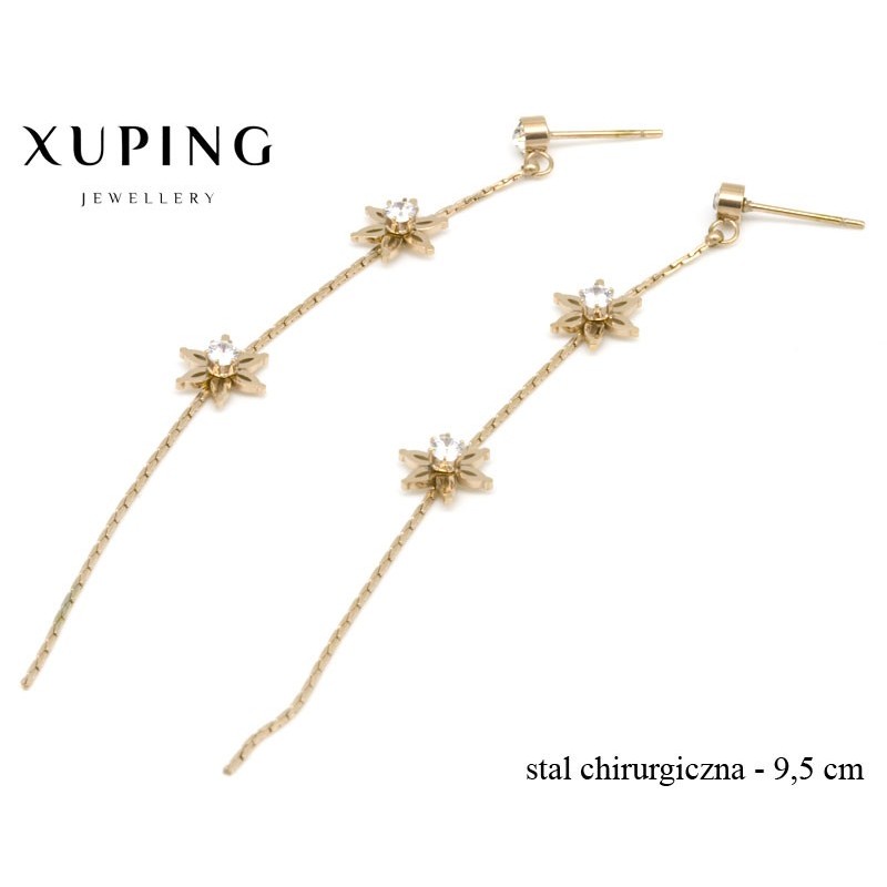 Kolczyki ze stali chirurgicznej Xuping - MF4540