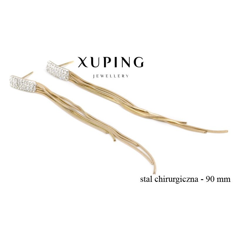 Kolczyki ze stali chirurgicznej Xuping - MF4545