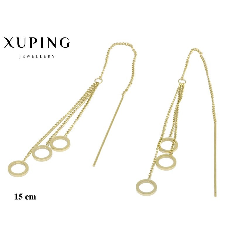 Kolczyki ze stali chirurgicznej Xuping 14k - MF5956