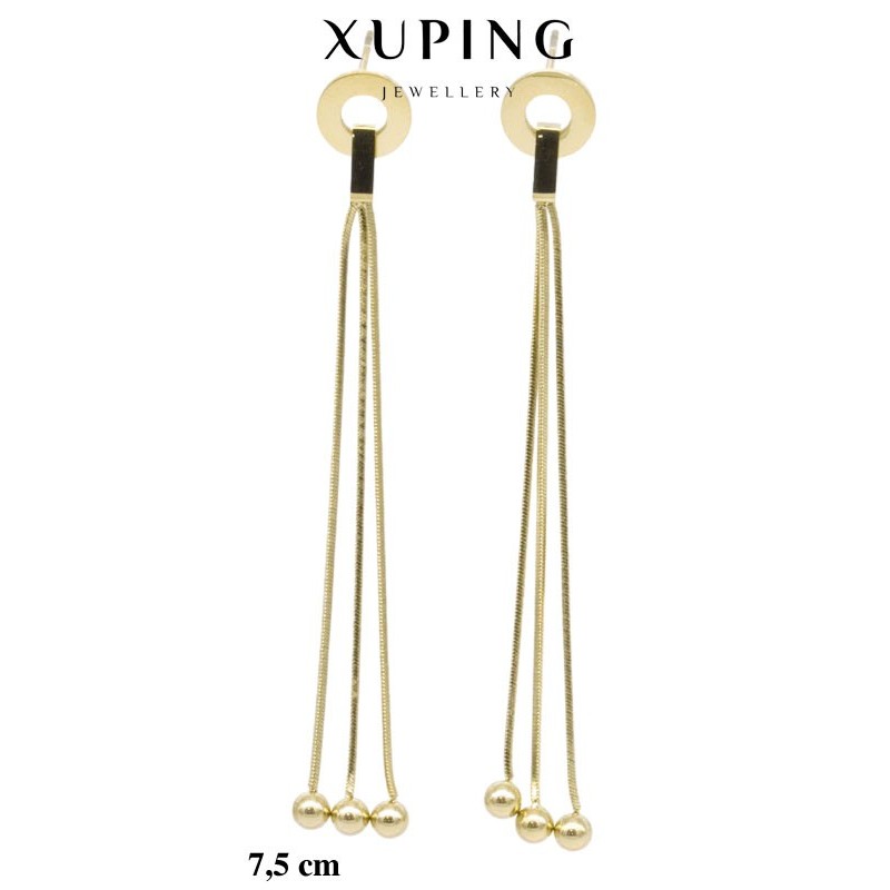 Kolczyki ze stali chirurgicznej Xuping 14k - MF5102