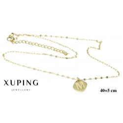 Naszyjnik ze stali chirurgicznej Xuping 14k - MF6175