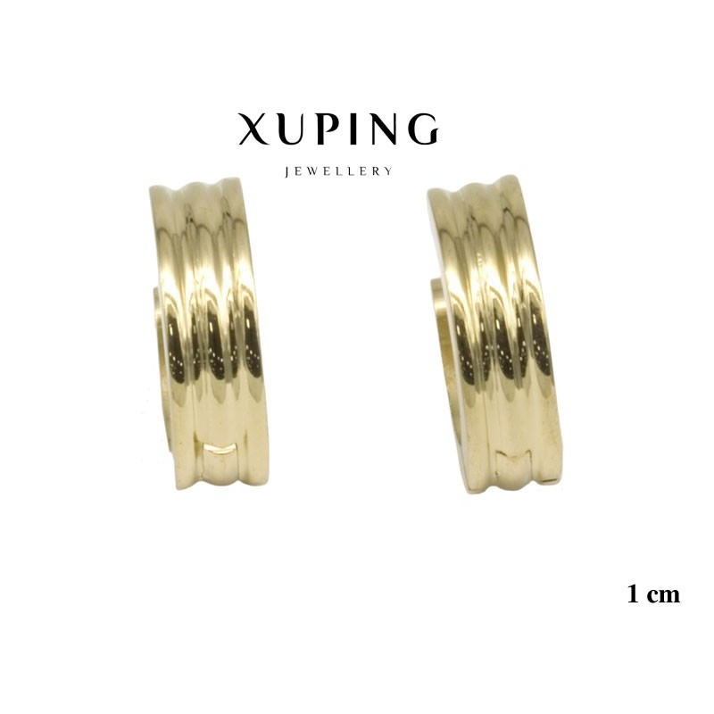 Kolczyki ze stali chirurgicznej Xuping 14k - MF6363