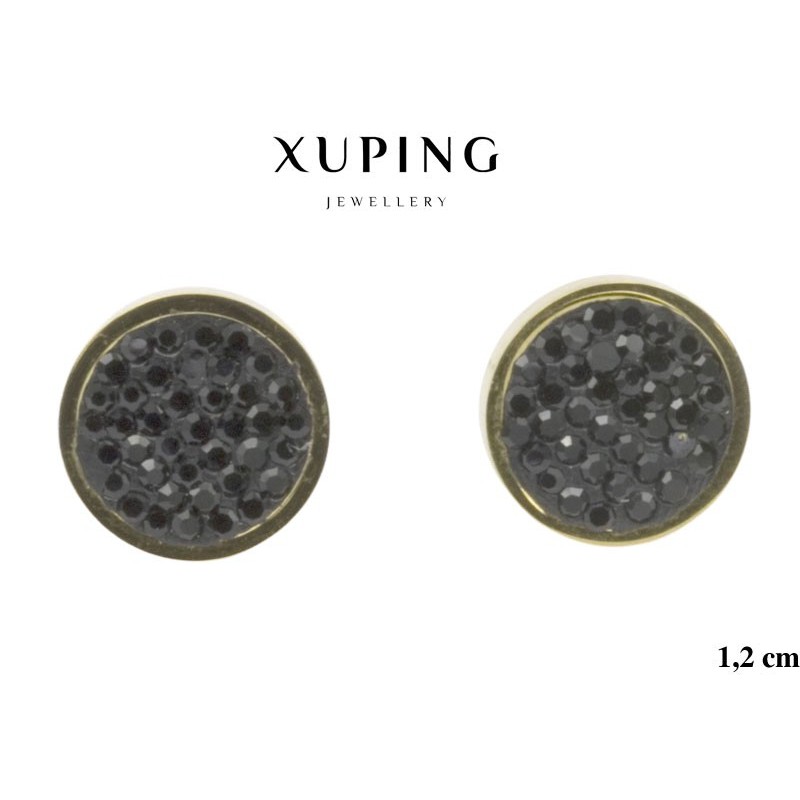 Kolczyki ze stali chirurgicznej Xuping 14k - MF6265