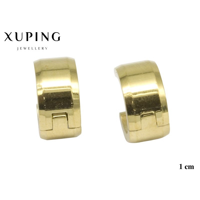 Kolczyki ze stali chirurgicznej Xuping 14k - MF6365