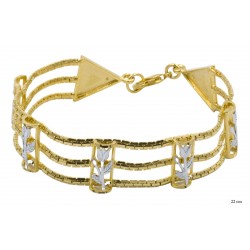 Bransoletka Xuping pozłacana 18k - MF7784