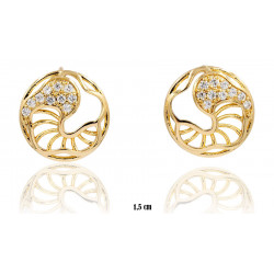 Xuping earrings Gold plated 18k - MF12466