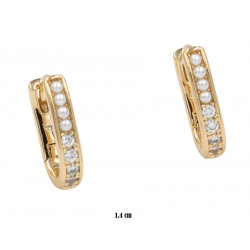 Xuping earrings Gold plated 18k - MF12824