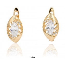 Xuping earrings Gold plated 18k - MF12844-2