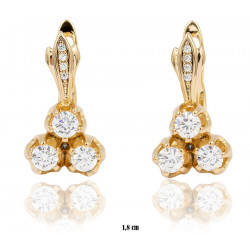 Xuping earrings Gold plated 18k - MF12926