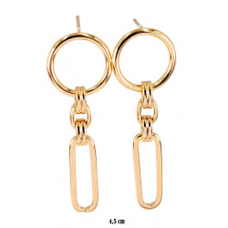 Xuping earrings Gold plated 18k - MF13003