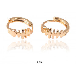 Xuping earrings Gold plated 18k - MF12387