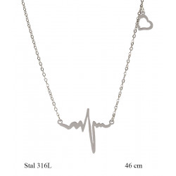 Merebilo Necklace Stainless Steel 316L - MF13300AS