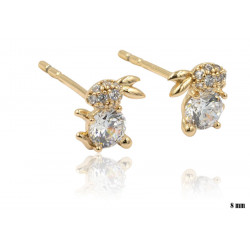 Xuping earrings Gold plated 18k - MF12949