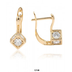 Xuping earrings Gold plated 18k - MF13040