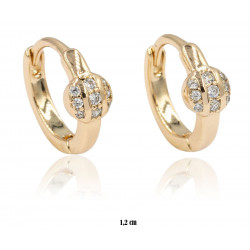 Xuping earrings Gold plated 18k - MF13331