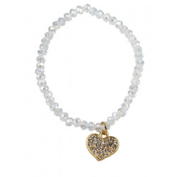 Crystal Bracelet " Heart " - MBB6031