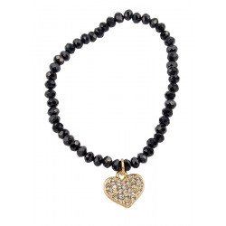 Crystal Bracelet " Heart " - MBB6033