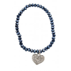 Crystal Bracelet " Heart " - MBB6035