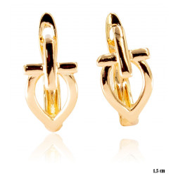 Xuping earrings Gold plated 18k - MF13812