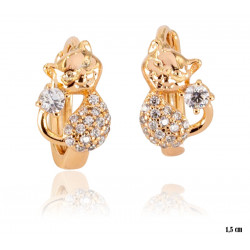 Xuping earrings Gold plated 18k - MF14036