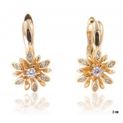 Xuping earrings Gold plated 18k - MF14250