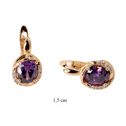 Xuping earrings Gold plated 18k - MF13622