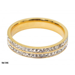 Pierścionek Xuping Stal 316L - MF14369