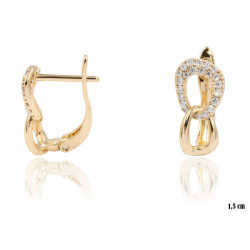 Xuping earrings Gold Plated 18k - MF14663