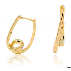 Xuping earrings Gold Plated 18k - MF14549