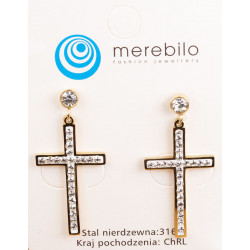 Earrings Merebilo Stainless Steel 316L - MF14181G