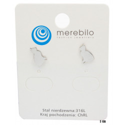 Earrings Merebilo Stainless Steel 316L - MF14192GS