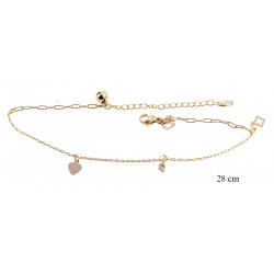 Xuping ankle bracelet gold plated 18k - MF16161