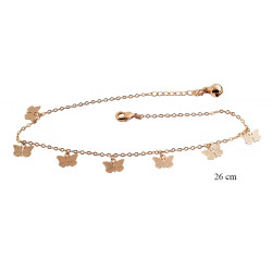 Xuping ankle bracelet gold plated 18k - MF15928