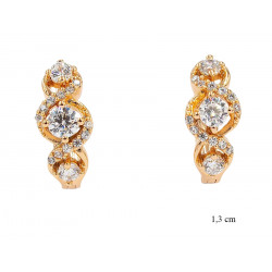 Xuping earrings Gold Plated 18k - MF16093