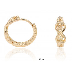 Xuping earrings Gold Plated 18k - MF16873-1