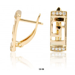 Xuping earrings Gold Plated 18k - MF15333