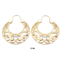 Xuping earrings Gold Plated 18k - MF16952