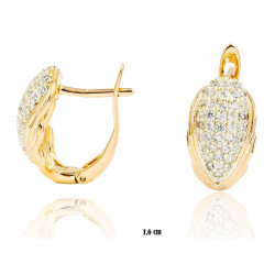 Xuping earrings Gold Plated 18k - MF15624