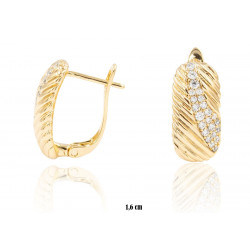 Xuping earrings Gold Plated 18k - MF17490