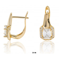 Xuping earrings Gold Plated 18k - MF17409-1