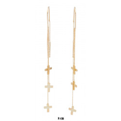 Xuping earrings Gold Plated 18k - MF17059