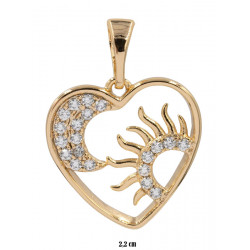 Xuping pendant Gold Plated 18k - MF18903