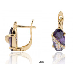 Xuping earrings Gold Plated 18k - MF18050