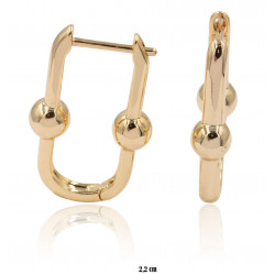 Xuping earrings Gold Plated 18k - MF18288